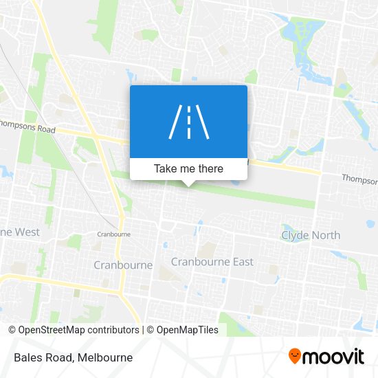 Bales Road map