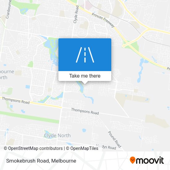 Smokebrush Road map