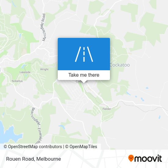 Rouen Road map