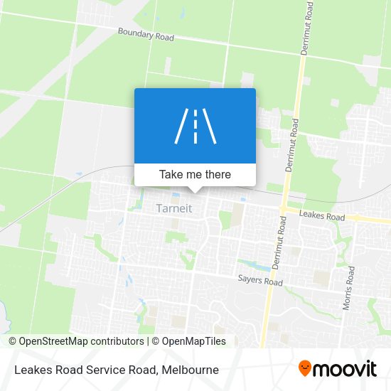 Leakes Road Service Road map