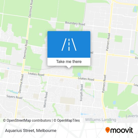 Aquarius Street map