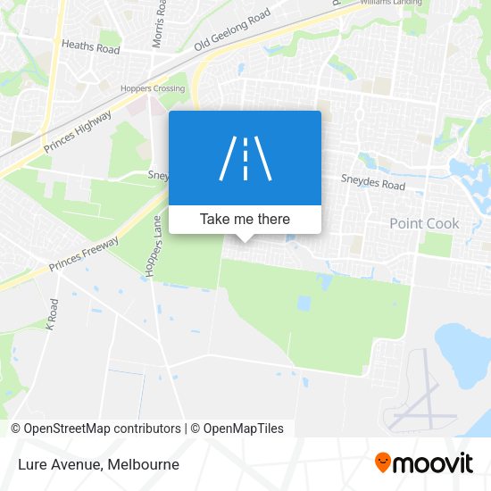 Lure Avenue map