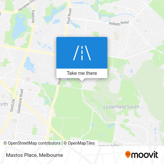 Mastos Place map