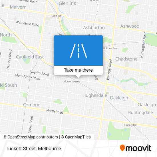 Tuckett Street map