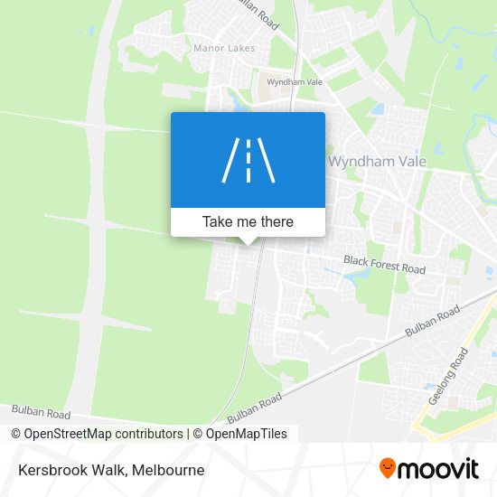 Kersbrook Walk map