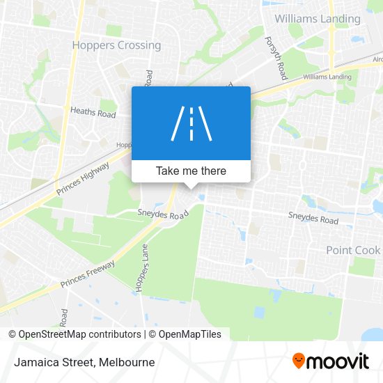 Jamaica Street map