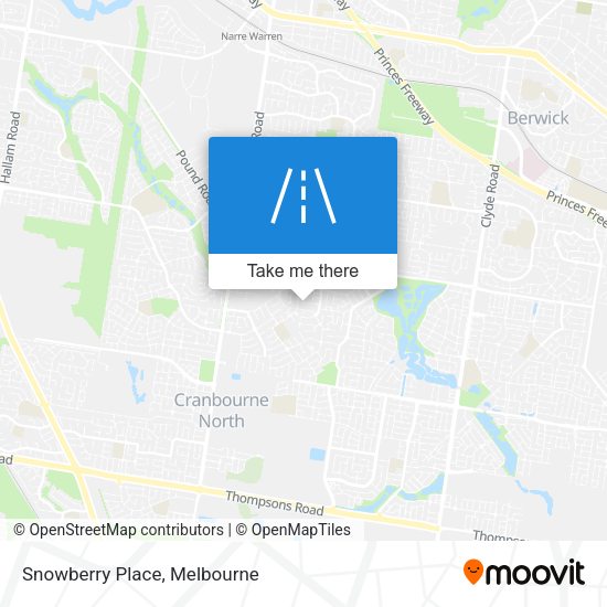 Snowberry Place map