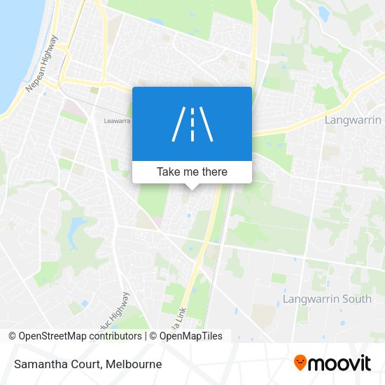 Samantha Court map