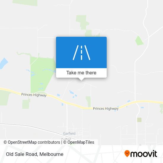 Old Sale Road map
