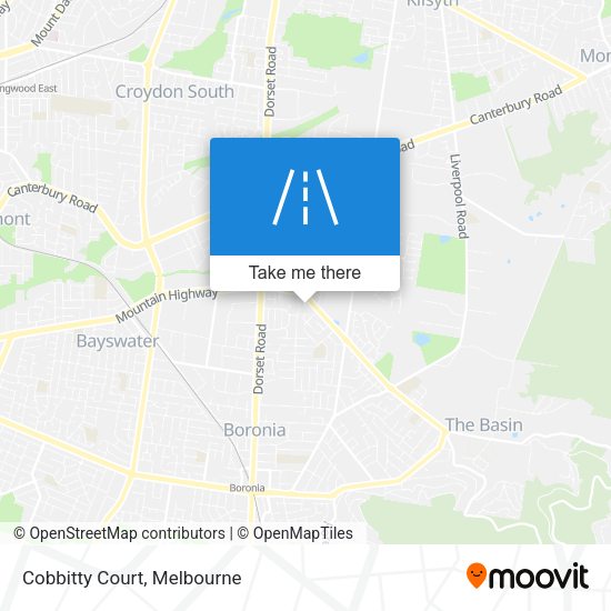Cobbitty Court map