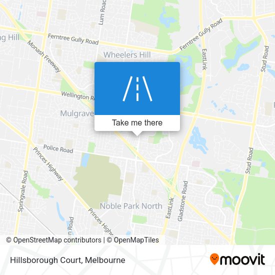Hillsborough Court map
