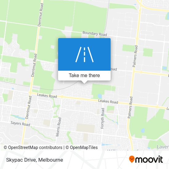 Skypac Drive map