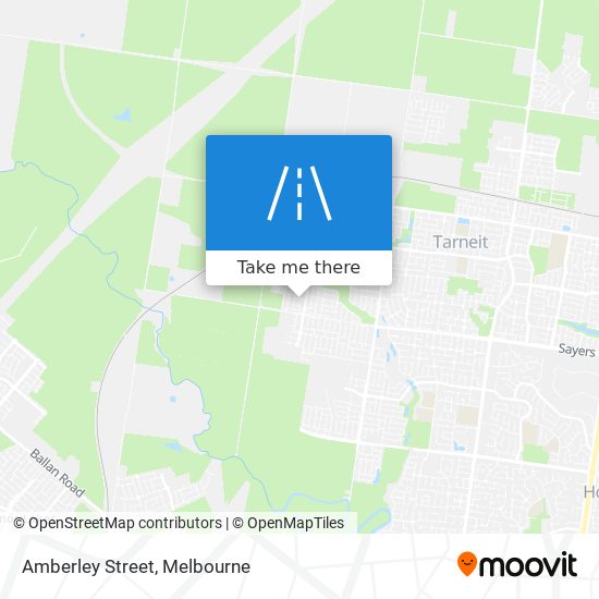 Amberley Street map