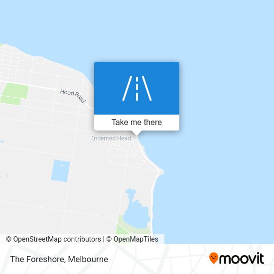 The Foreshore map