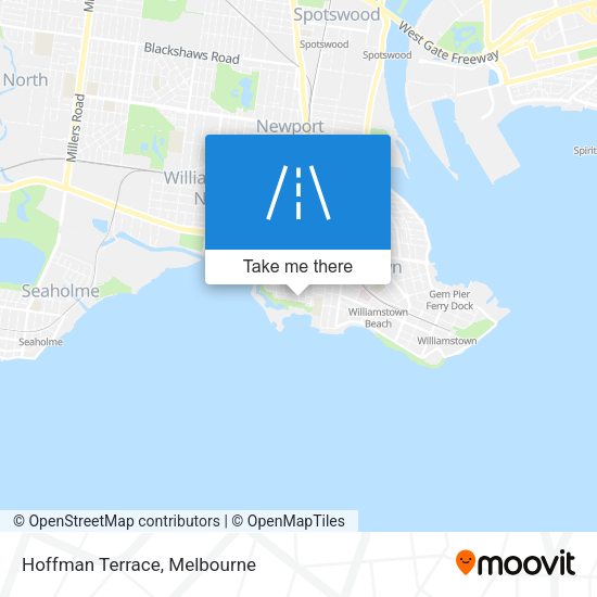 Hoffman Terrace map