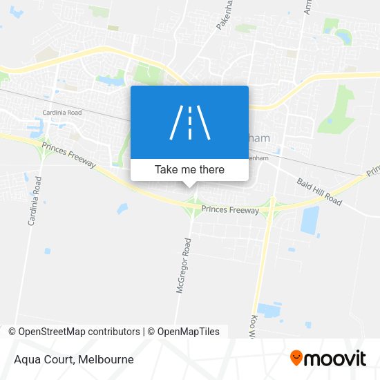 Aqua Court map