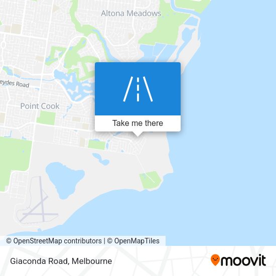Giaconda Road map