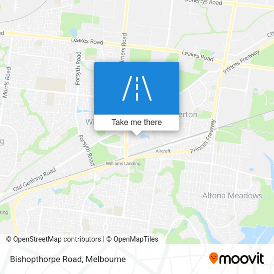 Bishopthorpe Road map