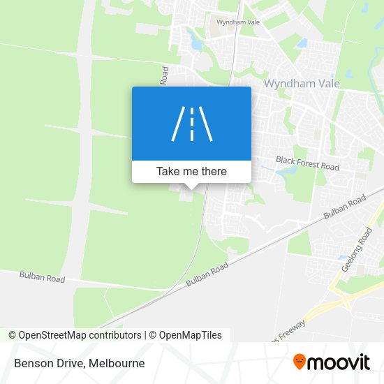 Benson Drive map