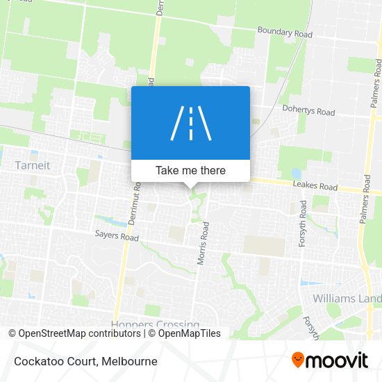 Cockatoo Court map