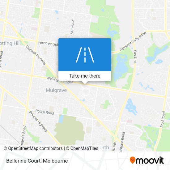 Bellerine Court map