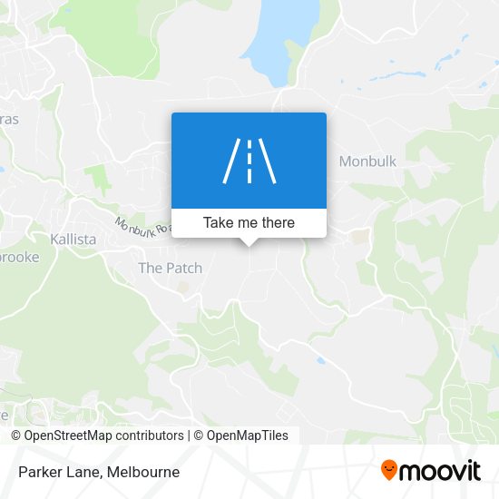 Parker Lane map