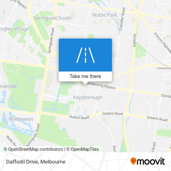 Daffodil Drive map