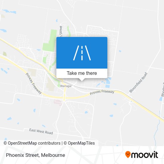 Phoenix Street map