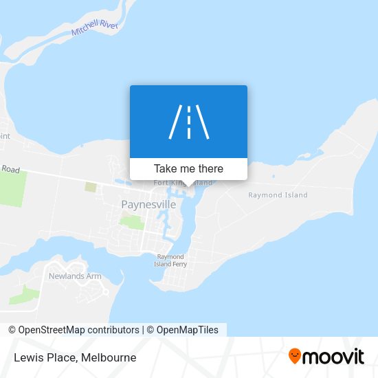 Lewis Place map