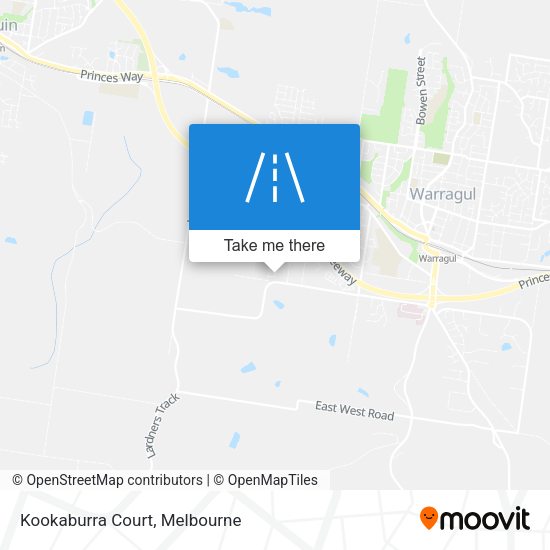 Kookaburra Court map