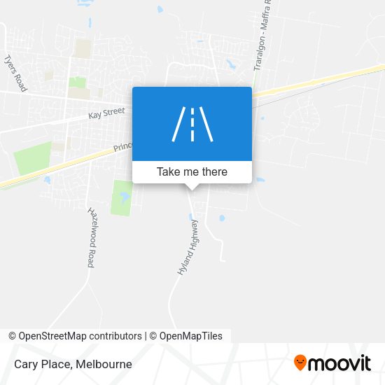 Cary Place map