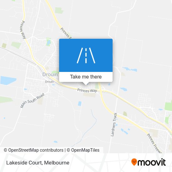 Lakeside Court map