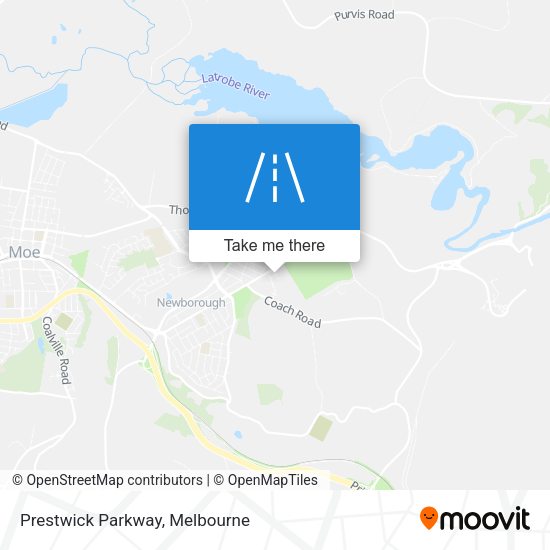 Prestwick Parkway map