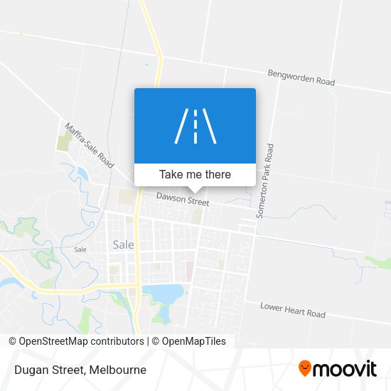 Dugan Street map