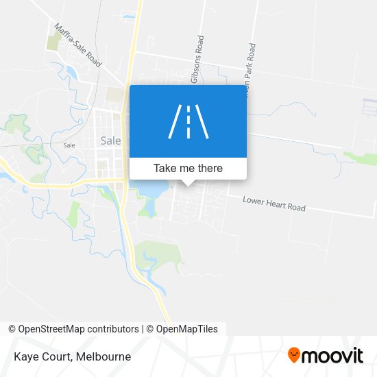 Kaye Court map