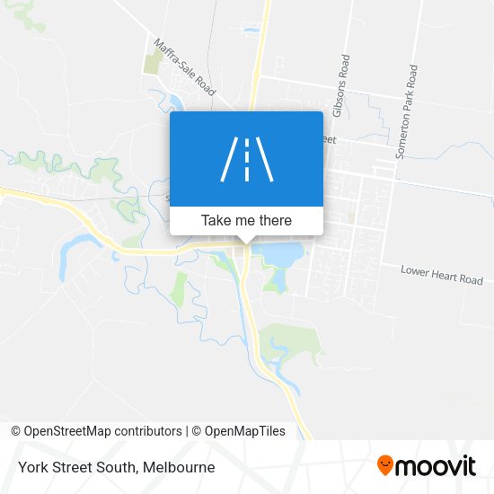 York Street South map