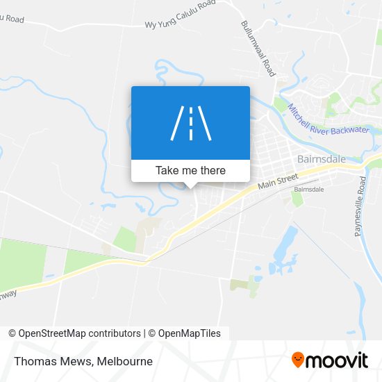 Thomas Mews map