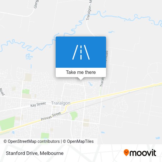 Stanford Drive map