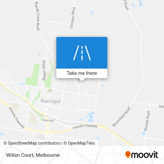 Willan Court map