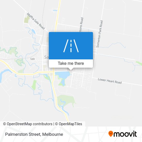 Palmerston Street map