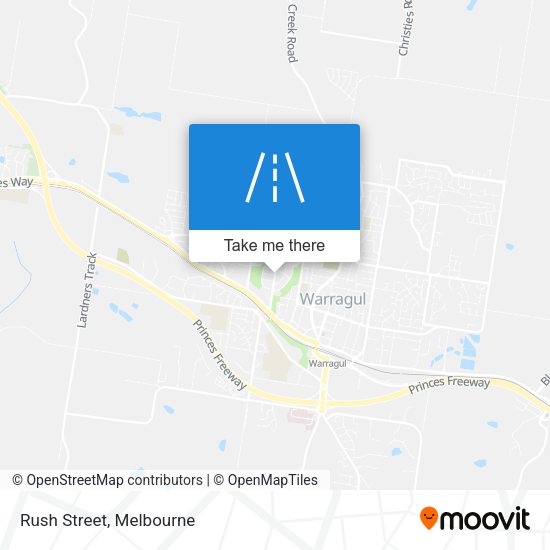 Rush Street map