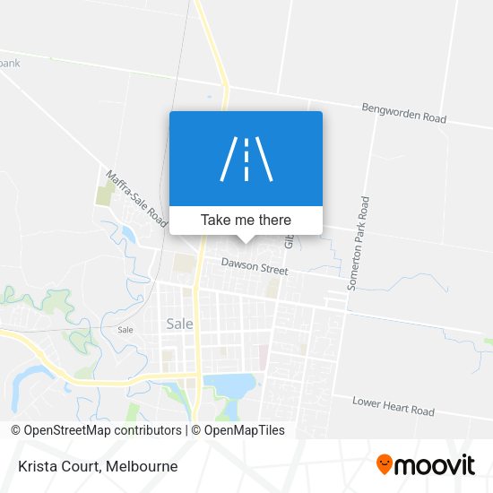 Krista Court map