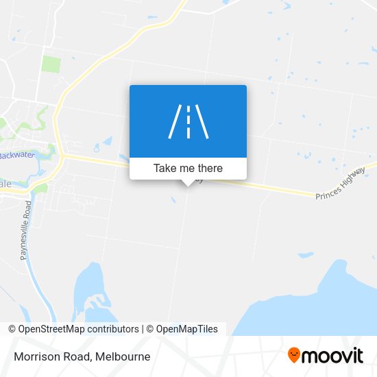 Morrison Road map