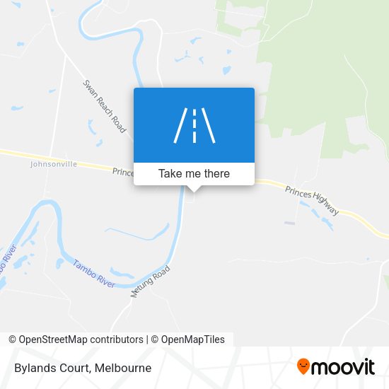 Bylands Court map