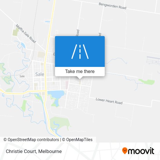 Christie Court map