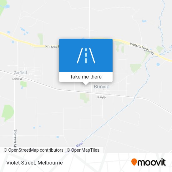Violet Street map