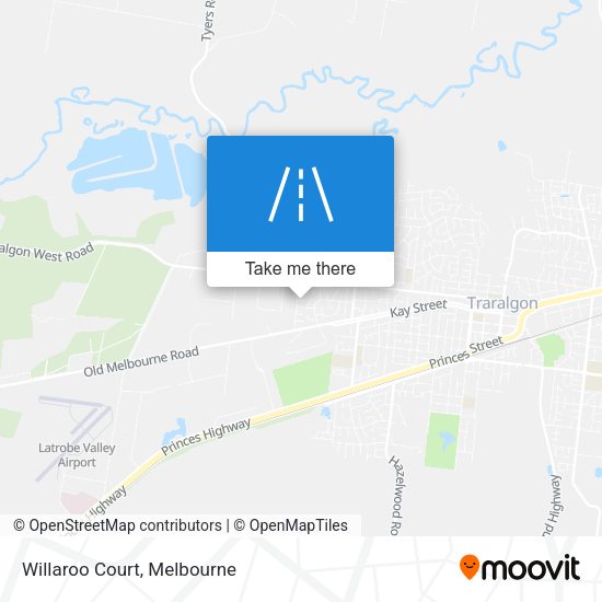 Willaroo Court map