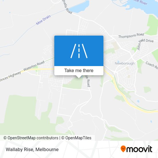 Wallaby Rise map