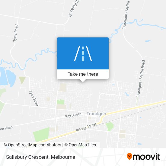Salisbury Crescent map