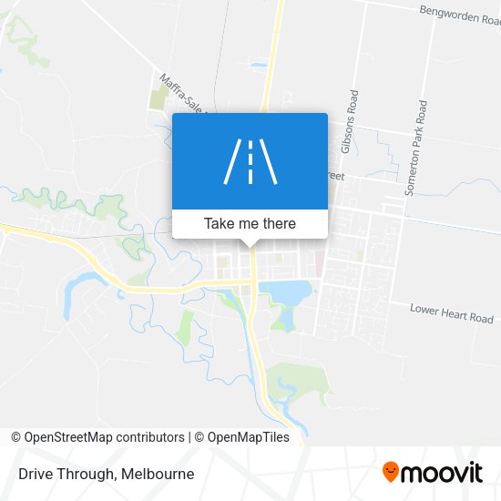 Drive Through map